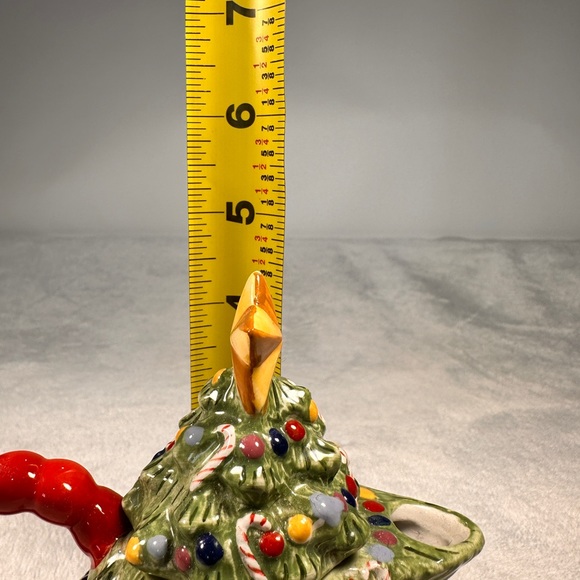 Christopher Radko Traditions Holiday Celebrations Christmas Tree Creamer Teapot - Picture 6 of 11